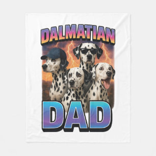 Dalmatiner Fleecedecke