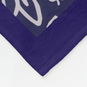 Dalmatiner Fleecedecke (Ecke)