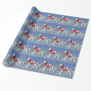 Dalmatiner Frohe Weihnachten Geschenkpapier