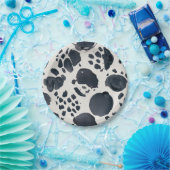 Dalmatiner für Aquarellfarben - Druckpunkte für Ti Pappteller (Party)