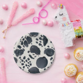 Dalmatiner für Aquarellfarben - Druckpunkte für Ti Pappteller (Party)