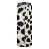 Dalmatiner für die Anpassung der Textur Schwarz un Thermosbecher (Rückseite)