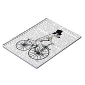 Dalmatiner für Fahrrad 2 Notizblock (Linke Seite)