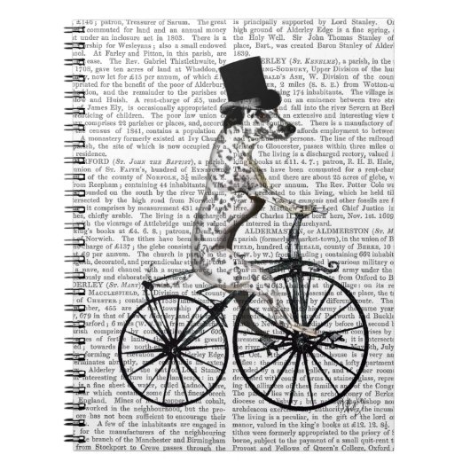 Dalmatiner für Fahrrad 2 Notizblock (Vorderseite)