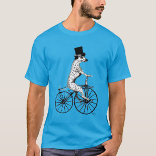 Dalmatiner für Fahrrad 2 T-Shirt
