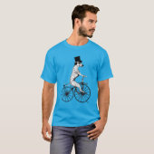 Dalmatiner für Fahrrad 2 T-Shirt (Vorne ganz)