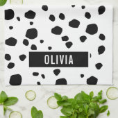 Dalmatiner für klassische Individuelle Name - Must Geschirrtuch (Gefaltet)