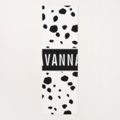 Dalmatiner für klassische Individuelle Name - Must Yogamatte (Rückseite)