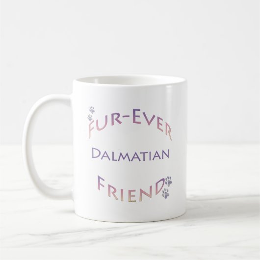 Dalmatiner Furever Kaffeetasse (Links)