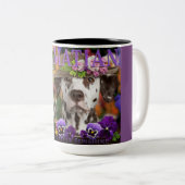 Dalmatiner Garden & Seekaffee Tasse (VorderseiteRechts)