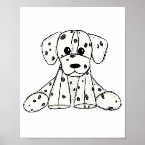 Dalmatiner Poster | Zazzle.de