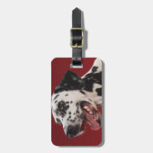 Dalmatiner Gepäckanhänger (Vorderseite vertikal)