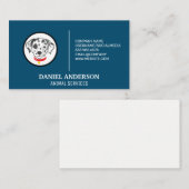 Dalmatiner | Gepunkteter Hund Visitenkarte (Vorne/Hinten)