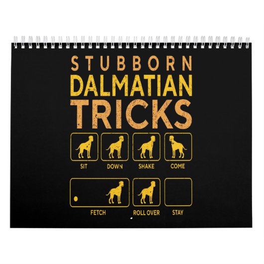 Dalmatiner-Geschenk| Tricks für Dalmatiner aus Stu Kalender (Titelbild)