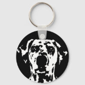 Dalmatiner Geschenke - Schlüsselanhänger (Vorderseite)