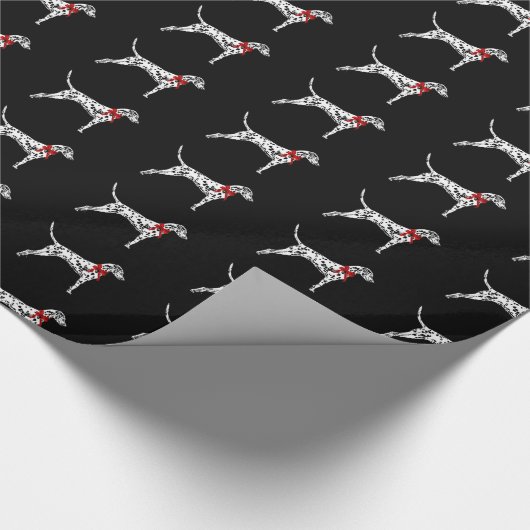 Dalmatiner Geschenkpapier (Ecke)