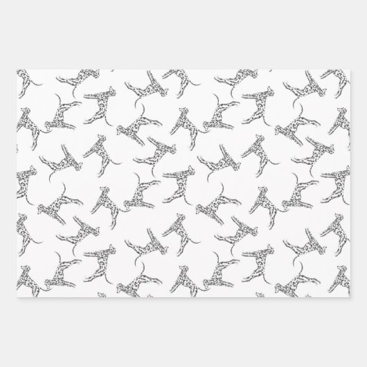 Dalmatiner  geschenkpapier set (Vorderseite 3)