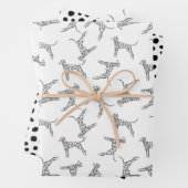 Dalmatiner  geschenkpapier set (Beispiel)