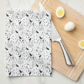 Dalmatiner Geschirrtuch (Viertel Falte)