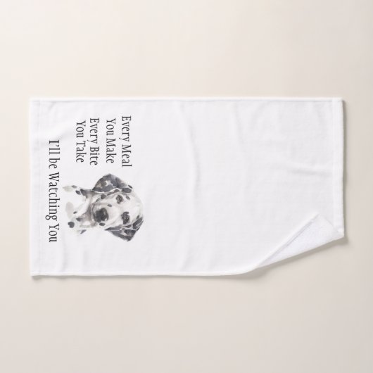 Dalmatiner-Geschirrtuch Handtuch (Handtuch)