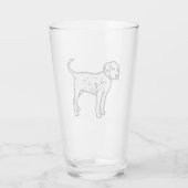 Dalmatiner Glas (Rückseite)