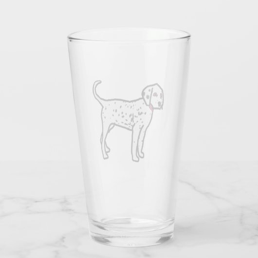 Dalmatiner Glas (Rückseite)