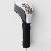 Dalmatiner Golf Headcover (angewinkelt)