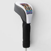 Dalmatiner Golf Headcover (angewinkelt)