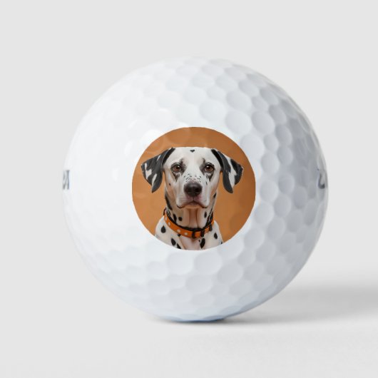 Dalmatiner Golfball (Vorderseite)