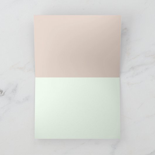 Dalmatiner-Grußkarte Karte (Innenseite)