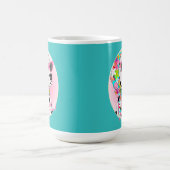 Dalmatiner Hallo Schönheit! Kaffeetasse (Mittel)