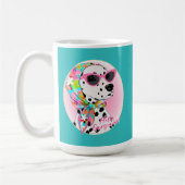 Dalmatiner Hallo Schönheit! Kaffeetasse (Links)