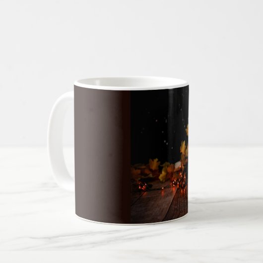 Dalmatiner Halloween Kaffeetasse (Vorderseite Links)
