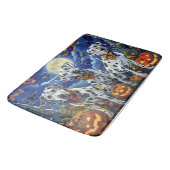 Dalmatiner Halloween Spooky Badematte (Schrägansicht)