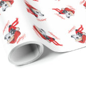 Dalmatiner Happy Holidays Geschenkpapier (Rolleneckpunkt)