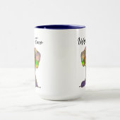 Dalmatiner hässliche Hunde Gesicht Tasse (Zentrum)