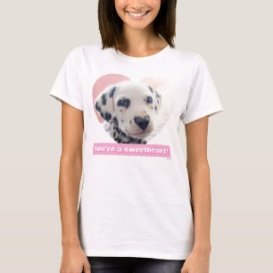 Dalmatiner-Herz-Nase T-Shirt