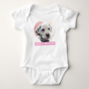 Dalmatiner-Herznase Baby Strampler