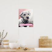Dalmatiner-Herznase Poster (Küche)