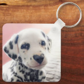 Dalmatiner-Herznase Schlüsselanhänger (Rückseite)