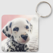 Dalmatiner-Herznase Schlüsselanhänger (Rückseite)