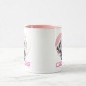 Dalmatiner-Herznase Tasse (Zentrum)