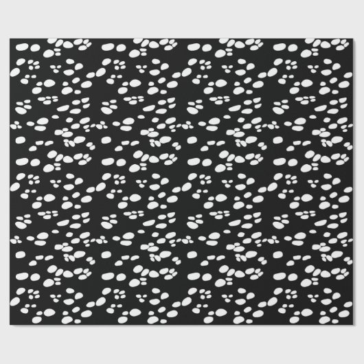 Dalmatiner | hinter u. Weiß Geschenkpapier (Flach)