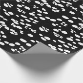 Dalmatiner | hinter u. Weiß Geschenkpapier (Ecke)