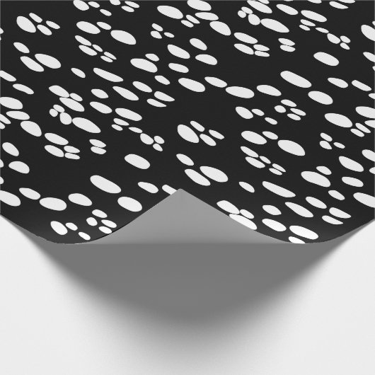Dalmatiner | hinter u. Weiß Geschenkpapier (Ecke)