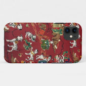 Dalmatiner Holiday Print Case-Mate iPhone Hülle (Rückseite (Horizontal))