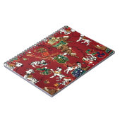 Dalmatiner Holiday Print Notizblock (Linke Seite)