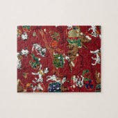 Dalmatiner Holiday Print Puzzle (Horizontal)