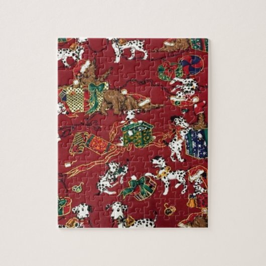 Dalmatiner Holiday Print Puzzle (Vertikal)