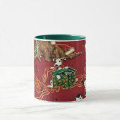 Dalmatiner Holiday Print Tasse (Zentrum)